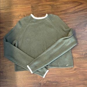 Green Hollister sweater